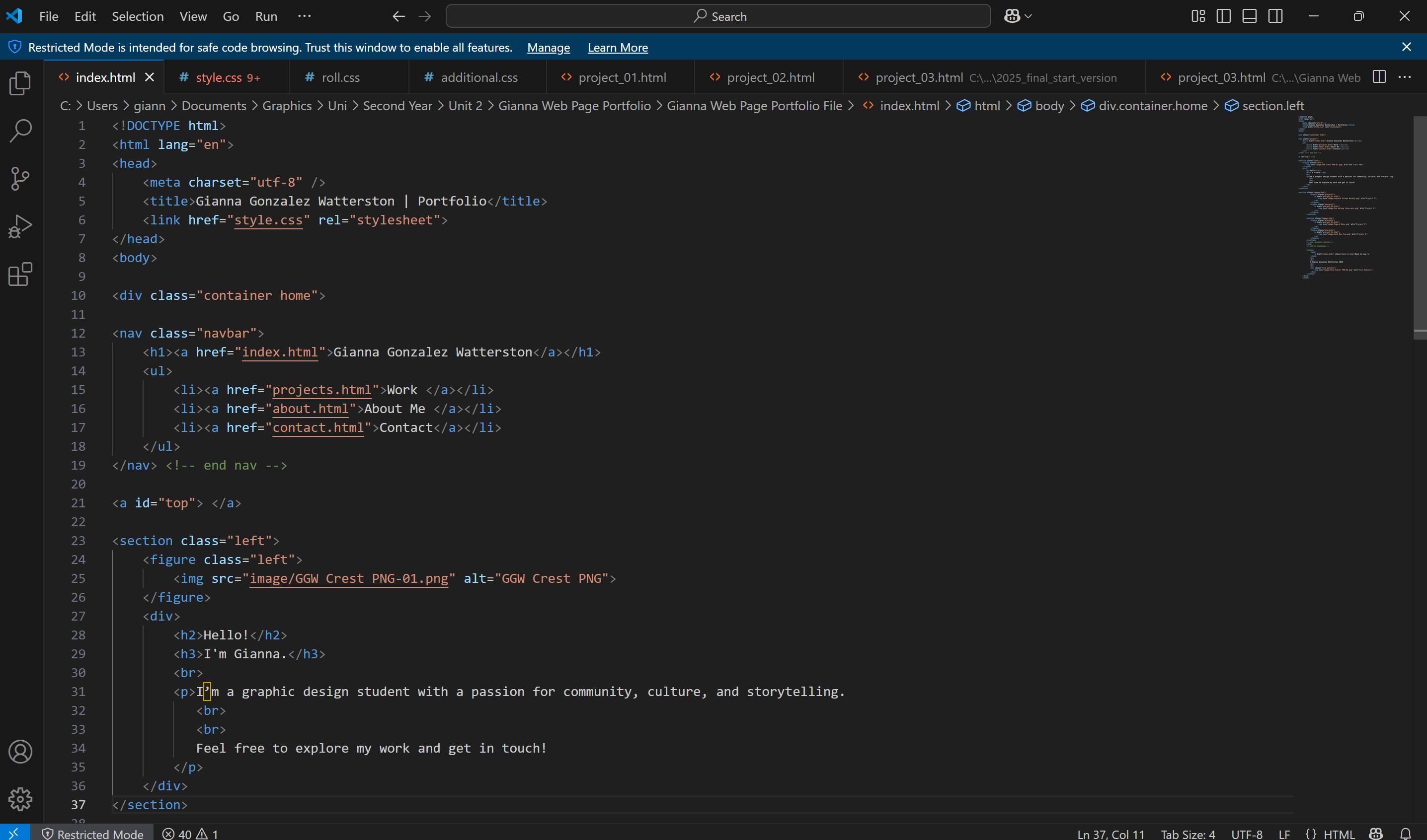 Rough Wireframe Main Pages